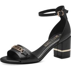 Damen - Golden Pumps Marco Tozzi Sandale gold schwarz