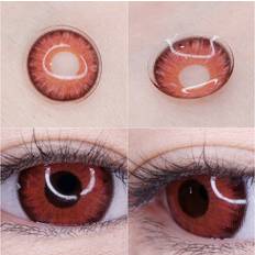 Contact Lenses New'C Red Colored Natural Look Contact