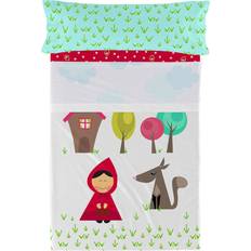 HappyFriday Mr Fox Grandma Multicolour Set of 2 Duvet Cover Multicolor