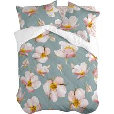 Hemtextil HappyFriday HappyFriday Spring Blossom Påslakan Multifärgad (240x220cm)