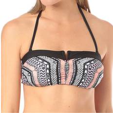 Mehrfarbig Bikinioberteile Rip Curl Eclipse Damen Bandeau Bikini-Oberteil Bandeau-Top Bademode GSI1V4 0090 Schwarz/Bunt