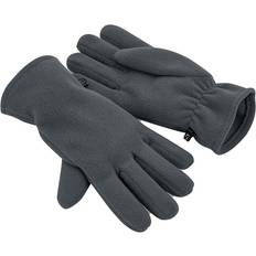 Beechfield Recycled Fleece Winter Gloves Dark Grey