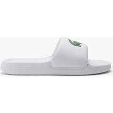 Lacoste Men Slippers & Sandals Lacoste Men's Serve Slide 1.0 White & Green