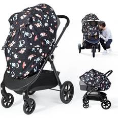 Universal Stroller Covers Orzbow Universal Sun Shade for Stroller, UPF 50+ Stroller Cover Sunshade Cover