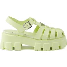 Prada monolith Prada Monolith Rubber Sandal - Pistachio Green