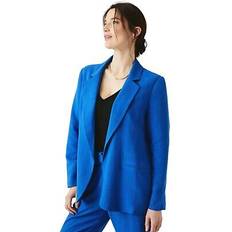 Lino - Mujer Trajes Universal Textiles Maine womens/ladies linen blend single-breasted blazer dh6341