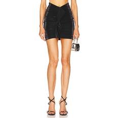 Moschino Kjolar Moschino Moschino Jeans Shiny Jersey Mini Skirt in Black. 36, 38, 42