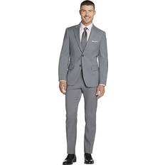 Tommy Hilfiger Modern Fit Wool Blend Twill Men's Suit - Pearl Grey