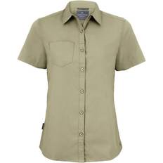 Brown - Woman Shirts Craghoppers womens/ladies expert kiwi short-sleeved shirt rw8131