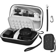 Canon g7x Emart Digital Camera Case,Small Camera Bag for Kodak Pixpro/Canon PowerShot ELPH 180/190 /Sony DSCW800 /Canon G7x Cameras, 6.3*4.2*2.36IN Camera Carrying Case with EVA Anti-Shock Bubble Case Only