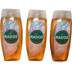Radox pool party mango & summer peach scent shower gel 3 225ml