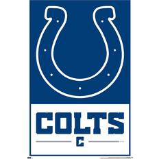 Multicolored Posters Trends International NFL Indianapolis Colts-Logo 21 Poster