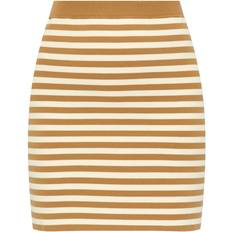 Beige - Short Skirts Max Mara Domizia Mini Skirt