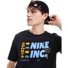 Nike Dri-FIT Fitness T-Shirt - Black