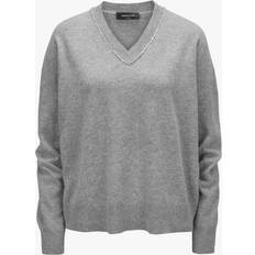 Seide Pullover Fabiana Filippi Pullover Damen Grau