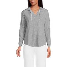 Lands' End 3XL Sweaters Lands' End Women's Slub Popover Hoodie