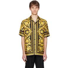 Versace Shirts Versace Barocco Shirt - Black/Gold