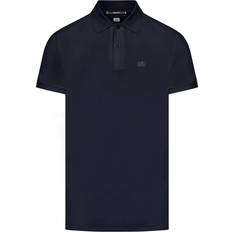 CP COMPANY STRETCH PIQUET REGULAR POLO SHIRT Man Blue