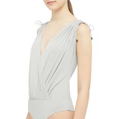 Wolford Bodyt Wolford Body CREPE JERSEY iron grau