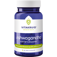 Vitakruid Ashwagandha KSM-66® & Bioperine® 60 stk