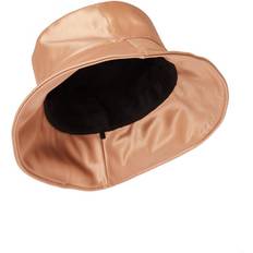 Rose Gold - Women Accessories Quiz Womens Rose Gold Faux Leather Bucket Hat Nude One