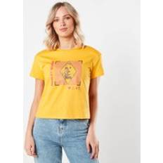 Suicide Squad Harley Quinn Women's Cropped T-Shirt Mustard Mustard