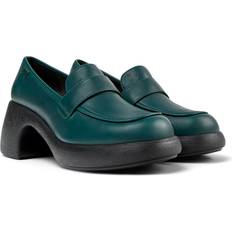 Camper Loafers Camper Thelma Loafers for Women Green, 7.5, Smooth leather