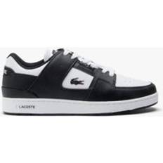 Lacoste Schuhe Lacoste Court Cage 224 SMA Leather Trainers Black/White