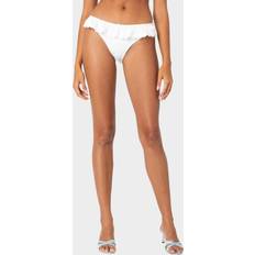 Polyester Bikini Bottoms Edikted Lacey Ruffled Bikini Bottom