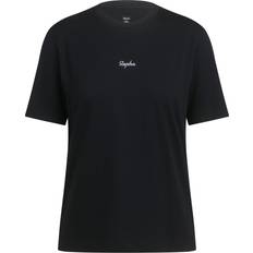 Rapha Tops Rapha Cotton Womens T-Shirt Black/Grey