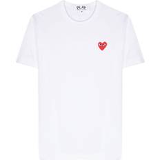 Comme des Garçons Clothing Comme des Garçons Icon Heart Cotton Jersey T-shirt - White