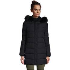 Lands' End Women Coats Lands' End Womens Down Winter Coat Black Petite