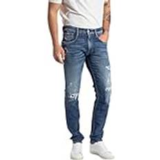 Replay Anbass Powerstretch Jeans - Medium Blue