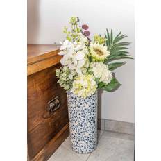 Geko Jane Blue & Floral Umbrella Stand