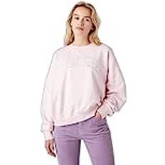 Wrangler Mujer Suéteres Wrangler Sweatshirt Damen Relaxed Rose