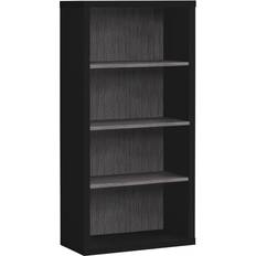 Monarch Specialties Etagere Black / Grey Book Shelf 47.5"