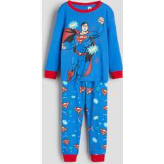 Pyjamases H&M Boys Blue Printed pyjamas 2-4Y