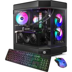 Rtx 4070 pc iBuyPower Y60 Black Gaming Desktop PC Core i9