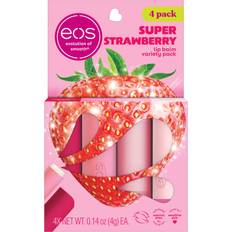EOS Læbepleje EOS Lip Balm Gift Set Super Strawberry 0.14 oz 4-Pack
