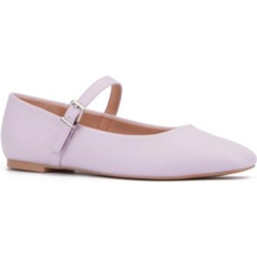 Purple Ballerinas New York & Company Women's Page Ballet Flats Lilac