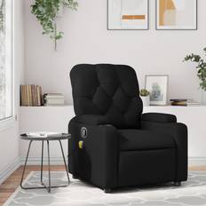 Skinn Massagefåtöljer vidaXL Massagefåtölj Svart Konstläder