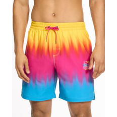 Puma XL Swimming Trunks Puma Men's 7" Tie-Dye Swim Shorts Pink