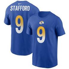 NFL T-shirts Nike Men's Matthew Stafford Royal Los Angeles Rams & Number T-Shirt