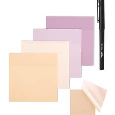 Multicoloured Sticky Notes Mr. Pen Transparent Sticky Notes 3x3 200 Sheets