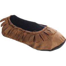 Vestidos de fiesta Fun Costumes 70s Hippie Fringed Moccasins Costume Shoes