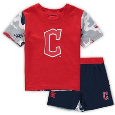 Other Sets Outerstuff Newborn and Infant Boys and Girls Red, Navy Cleveland Guardians Pinch Hitter T-shirt and Shorts Set Red, Navy Red/Navy 24 months