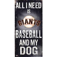 Fan Creations MLB Francisco Giants Unisex Francisco Giants Baseball and My Dog Sign, Team Color, x