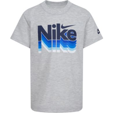 T-shirts Nike Toddler Boys Retro Fader Crew Neck T-shirt Gray Heather 2T