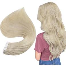 Full Shine Blonde Tape in Hair Extensions Human