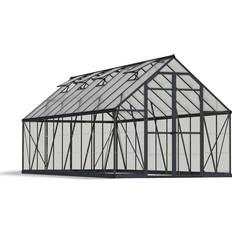 Polycarbonaat Kleine Kassen Canopia by Palram Tuinkas Balance Hybride 607x244x229cm